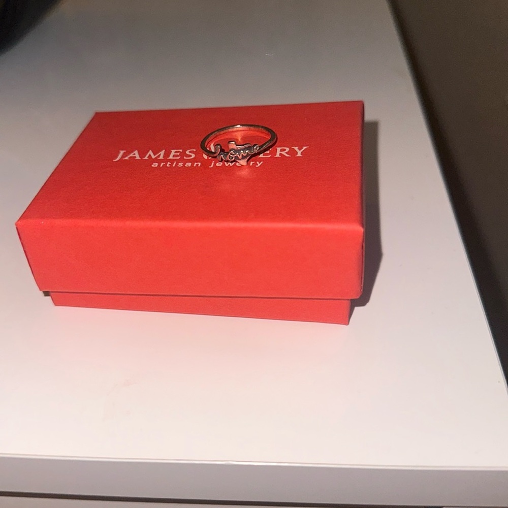 James Avery Texas Home ring
